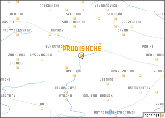 map of Prudishche