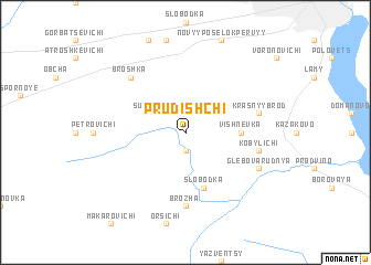 map of Prudishchi