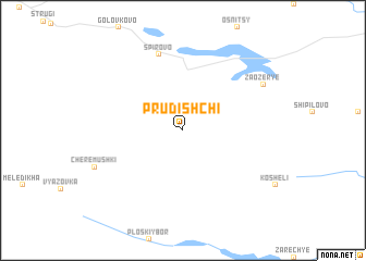 map of Prudishchi