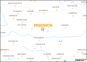 map of Prudishchi