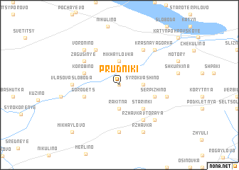 map of Prudniki