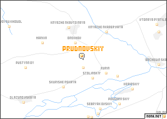 map of Prudnovskiy