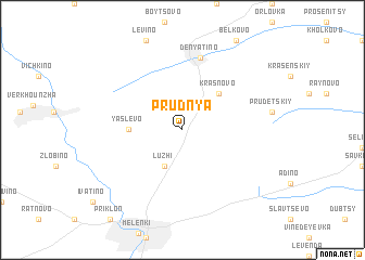 map of Prudnya