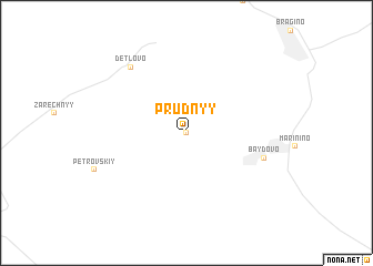 map of Prudnyy