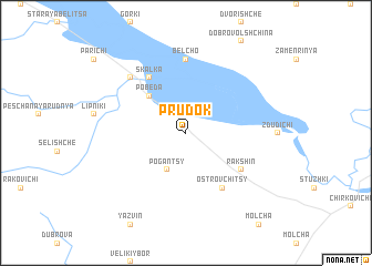 map of Prudok