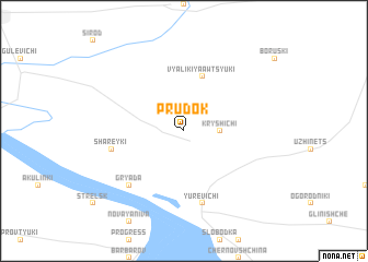 map of Prudok