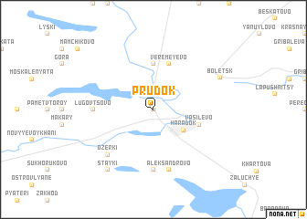 map of Prudok