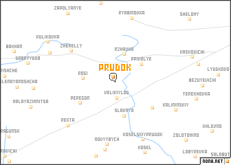 map of Prudok