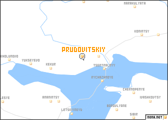 map of Prudovitskiy