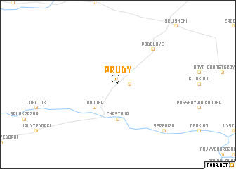 map of Prudy