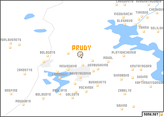 map of Prudy