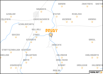 map of Prudy