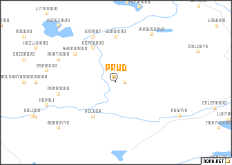 map of Prud