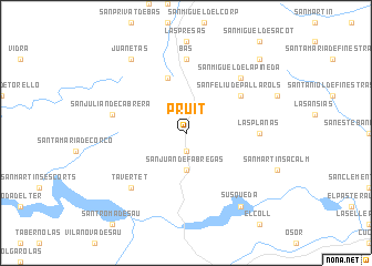 map of Prúit