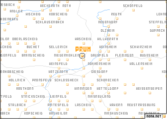 map of Prüm