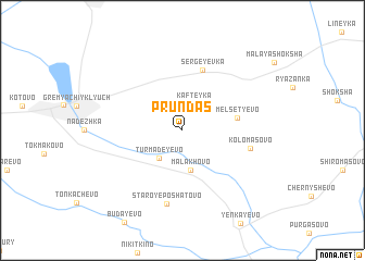 map of Prundas