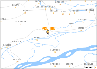 map of Prundu