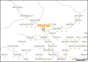 map of Prundu