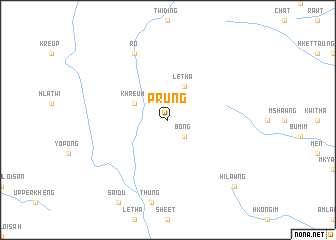 map of Prung