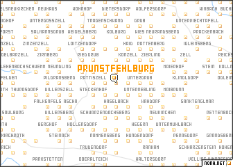 map of Prünstfehlburg