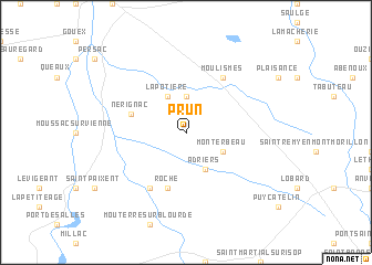 map of Prun