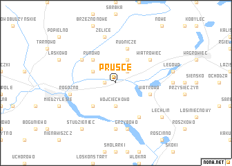 map of Pruśce