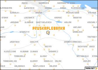 map of Pruska Plebanka