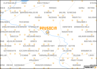 map of Prusocin