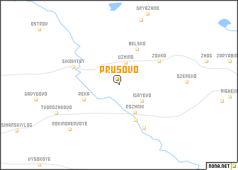 map of Prusovo