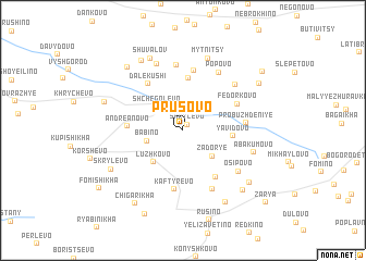 map of Prusovo