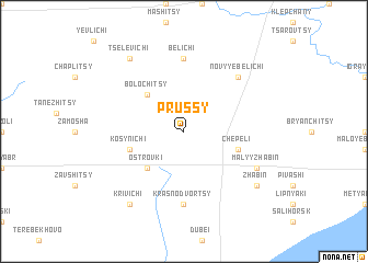 map of Prussy
