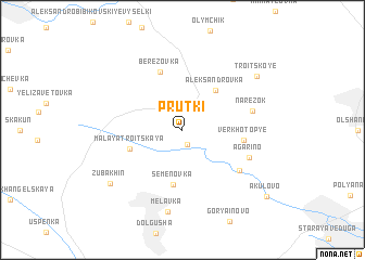 map of Prutki