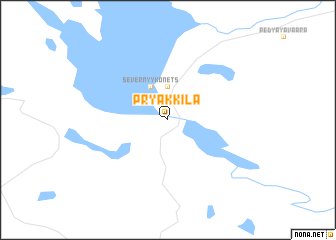 map of Pryakkila