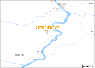 map of Pryanichnyy