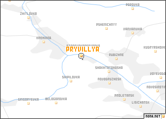 map of Pryvillya