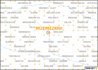 map of Przemęczanki