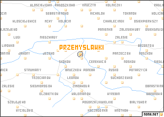 map of Przemysławki