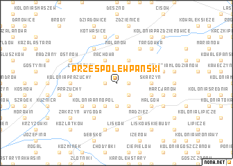 map of Przespolew Pański