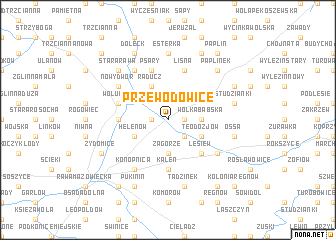 map of Przewodowice