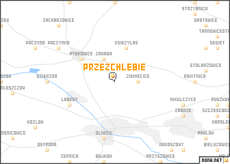map of Przezchlebie
