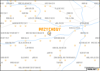 map of Przychody