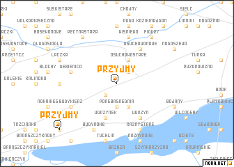 map of Przyjmy