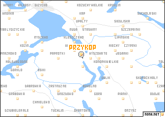 map of Przykop