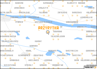 map of Przyrytka