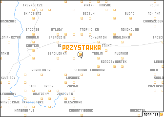 map of Przystawka