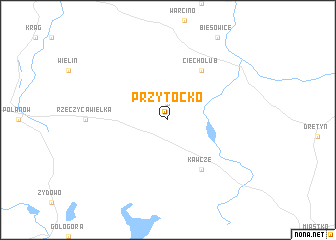 map of Przytocko