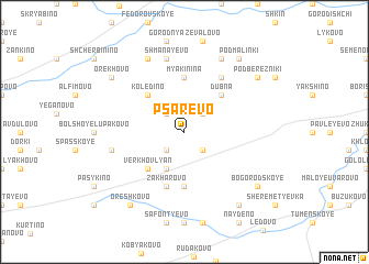 map of Psarëvo