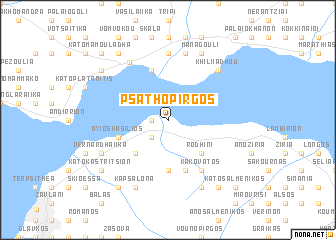 map of Psathópirgos