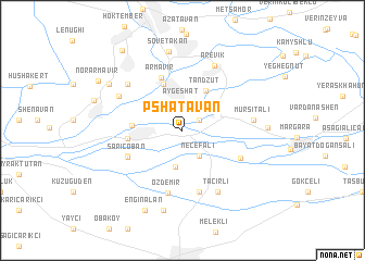 map of Pshatavan