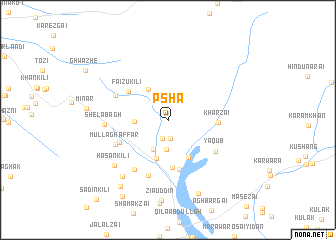 map of Psha